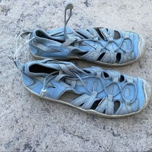 Keen Girls sandals Light Blue Shoes Sz 2
